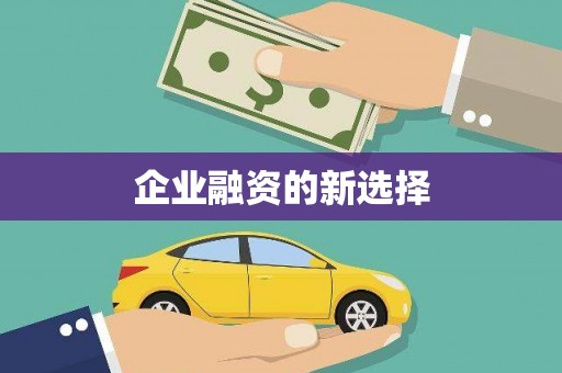 冀州企业融资的新选择