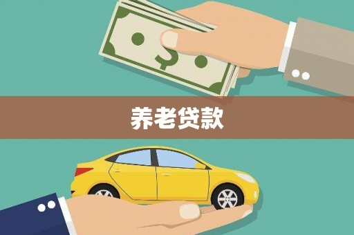 冀州养老贷款