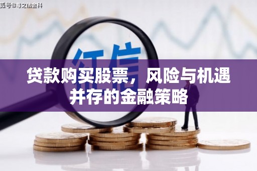 冀州贷款购买股票，风险与机遇并存的金融策略