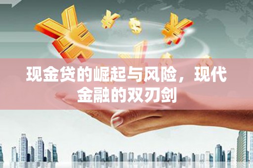 冀州现金贷的崛起与风险，现代金融的双刃剑