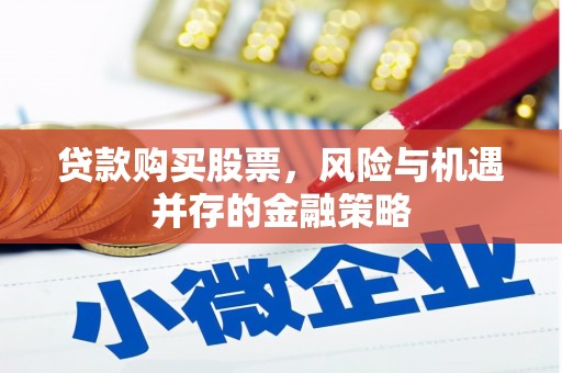 冀州贷款购买股票，风险与机遇并存的金融策略