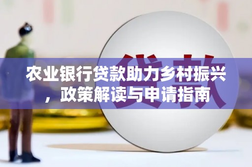 冀州农业银行贷款助力乡村振兴，政策解读与申请指南