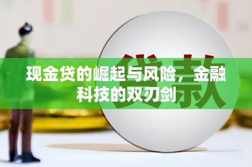 冀州现金贷的崛起与风险，金融科技的双刃剑
