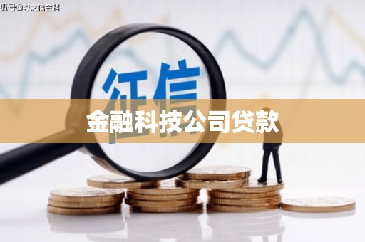 冀州金融科技公司贷款