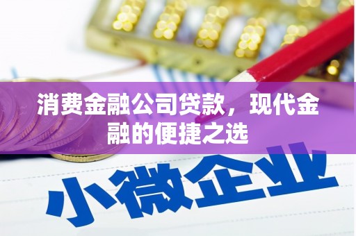 冀州消费金融公司贷款，现代金融的便捷之选